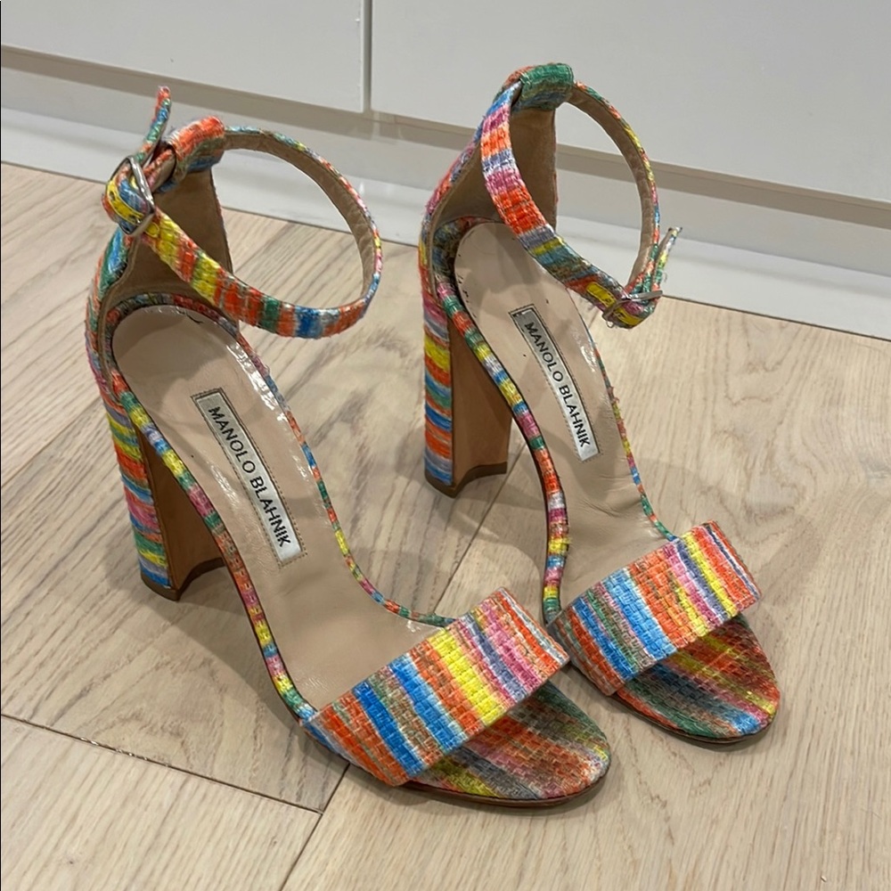 Manolo Blahnik Multicolor Women's Sandals